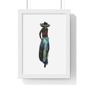 "Somewhere in Time" Digital Print on Premium Framed Vertical Poster