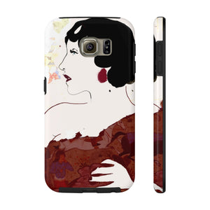 " 40's Fashion Style " on Tough Matt Phone Case