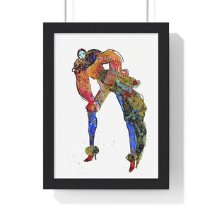 "Romeo" Digital Print on Premium Framed Vertical Poster