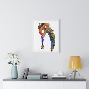 "Romeo" Digital Print on Premium Framed Vertical Poster