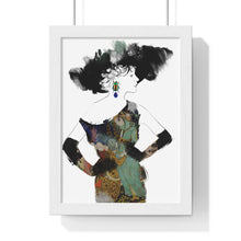Charger l&#39;image dans la galerie, &quot;Love in The Afternoon&quot; Digital Print on Premium Framed Vertical Poster
