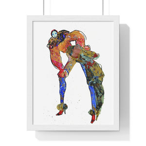"Romeo" Digital Print on Premium Framed Vertical Poster