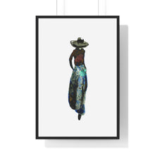 Charger l&#39;image dans la galerie, &quot;Somewhere in Time&quot; Digital Print on Premium Framed Vertical Poster
