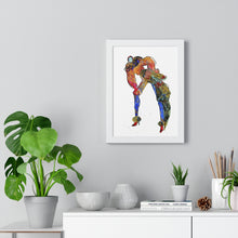 Charger l&#39;image dans la galerie, &quot;Romeo&quot; Digital Print on Premium Framed Vertical Poster
