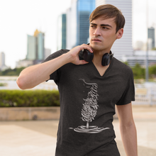 Charger l&#39;image dans la galerie, Dele Senobariam Sliver Calligraphy Short Sleeve Tee
