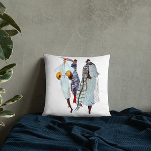 "Autumn in Paris" Digital Print on Pillow