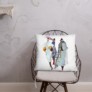 "Autumn in Paris" Digital Print on Pillow