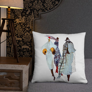 "Autumn in Paris" Digital Print on Pillow