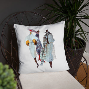 "Autumn in Paris" Digital Print on Pillow