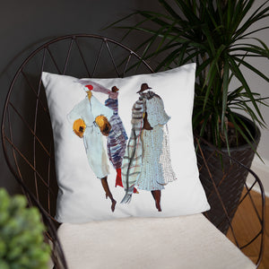 "Autumn in Paris" Digital Print on Pillow