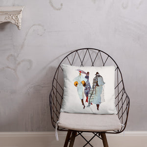 "Autumn in Paris" Digital Print on Pillow