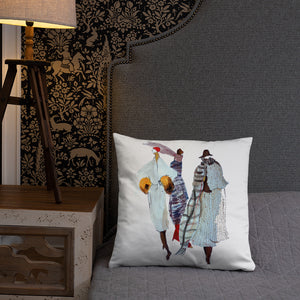 "Autumn in Paris" Digital Print on Pillow