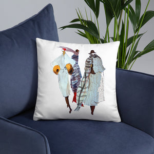 "Autumn in Paris" Digital Print on Pillow