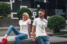 Load image into Gallery viewer, Hafez&#39;s Poem Calligraphy on 100% Cotton Unisex T-Shirt
