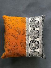 Charger l&#39;image dans la galerie, Homa Orange Handmade Cushion with Pillow Insert
